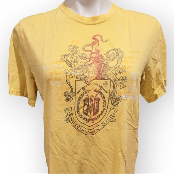 Express yellow graphic tshirt Size M - Picture 2 of 4